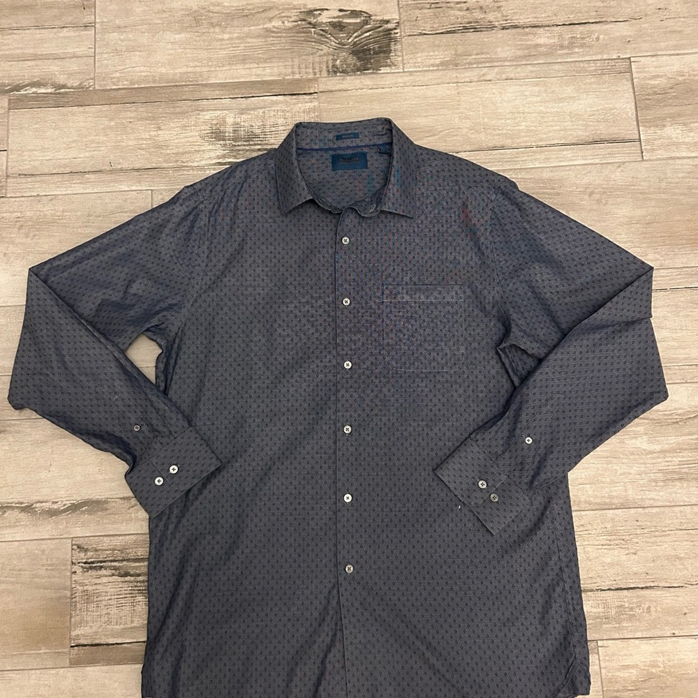 Fairlane Supima Cotton Button-Up Shirt – Mens XL Regular Fit